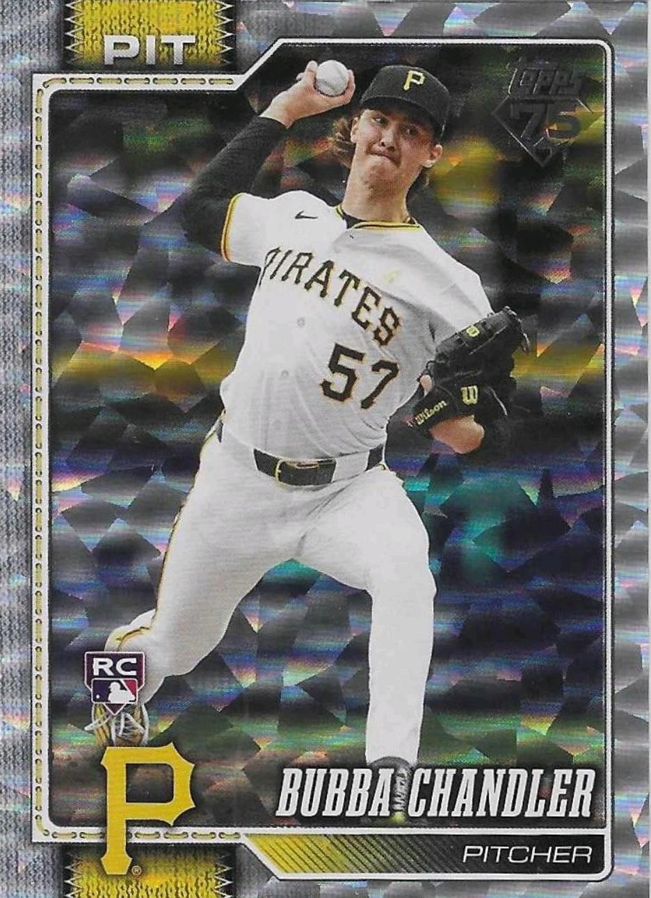 Bubba Chandler [Silver Crackleboard] #283