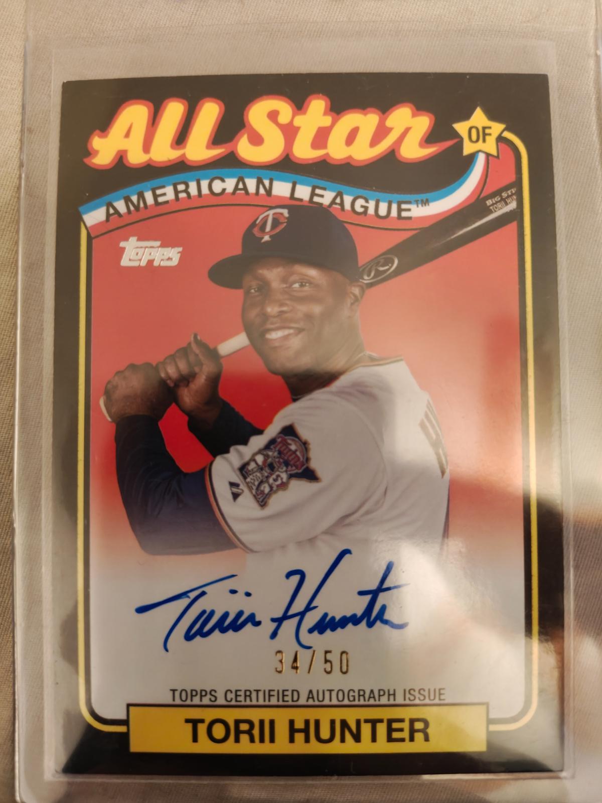 Torii Hunter [Black] #89ASA-TH