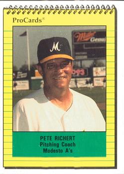 Pete Richert #3107 1991 Procards Baseball