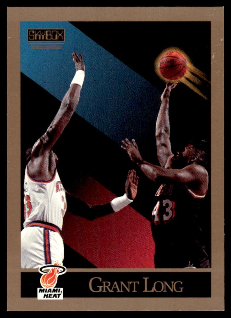Grant Long #149 Basketball Cards 1990 Skybox