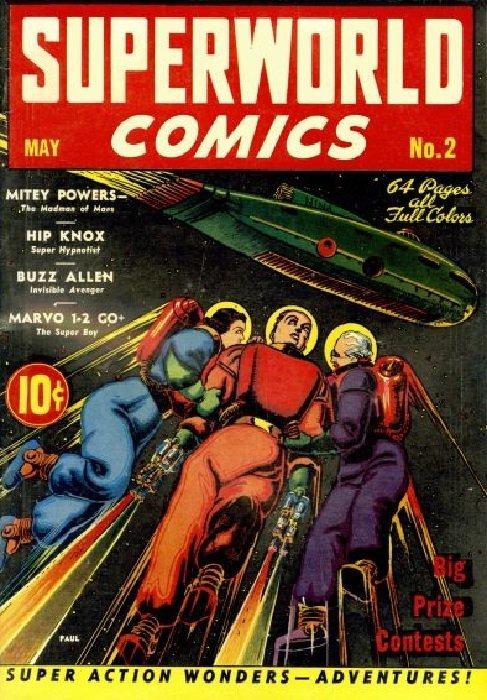 Superworld Comics #2 (1940) Comic Books Superworld Comics