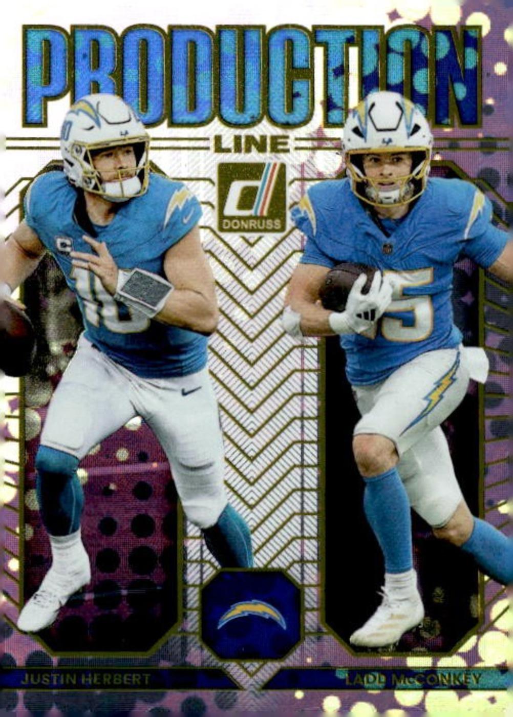 2025 Justin Herbert / Ladd McConkey #13