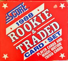 Complete Set Baseball Cards 1988 Score Traded Prices