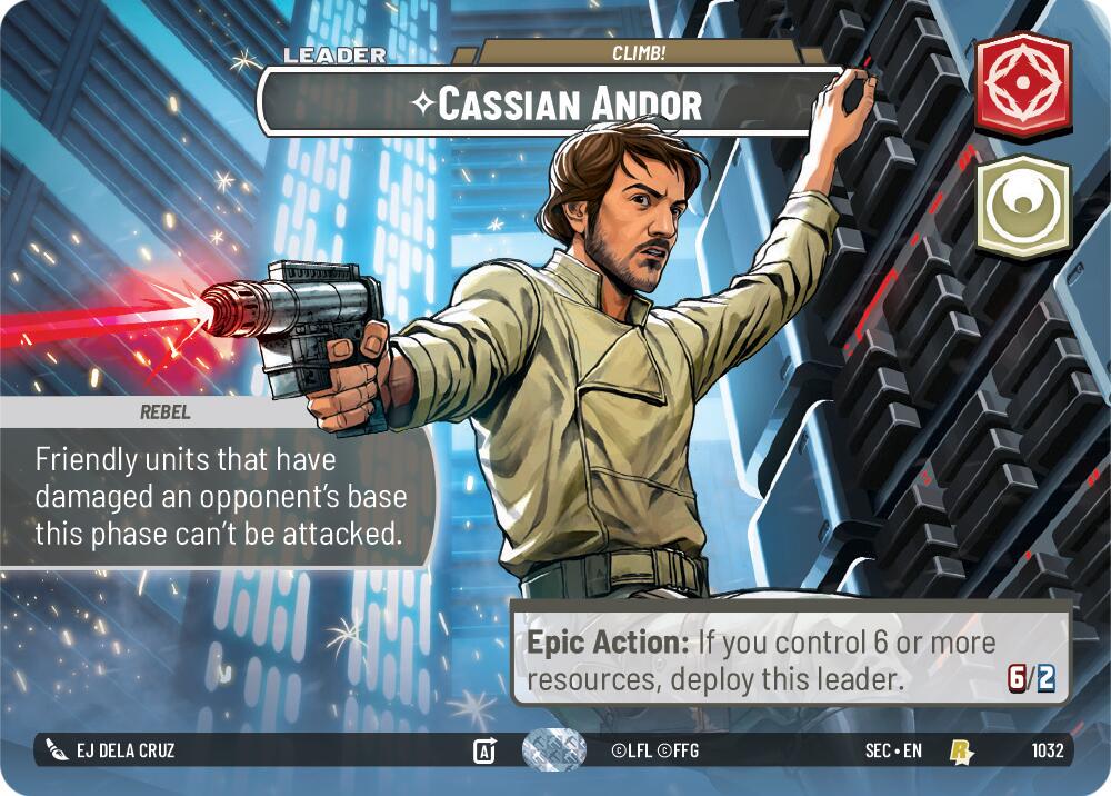 Cassian Andor Climb Showcase Foil 1032 Prices Star Wars 