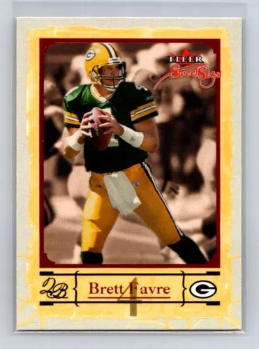 Brett Favre #1 Football Cards 2004 Fleer Sweet Sigs