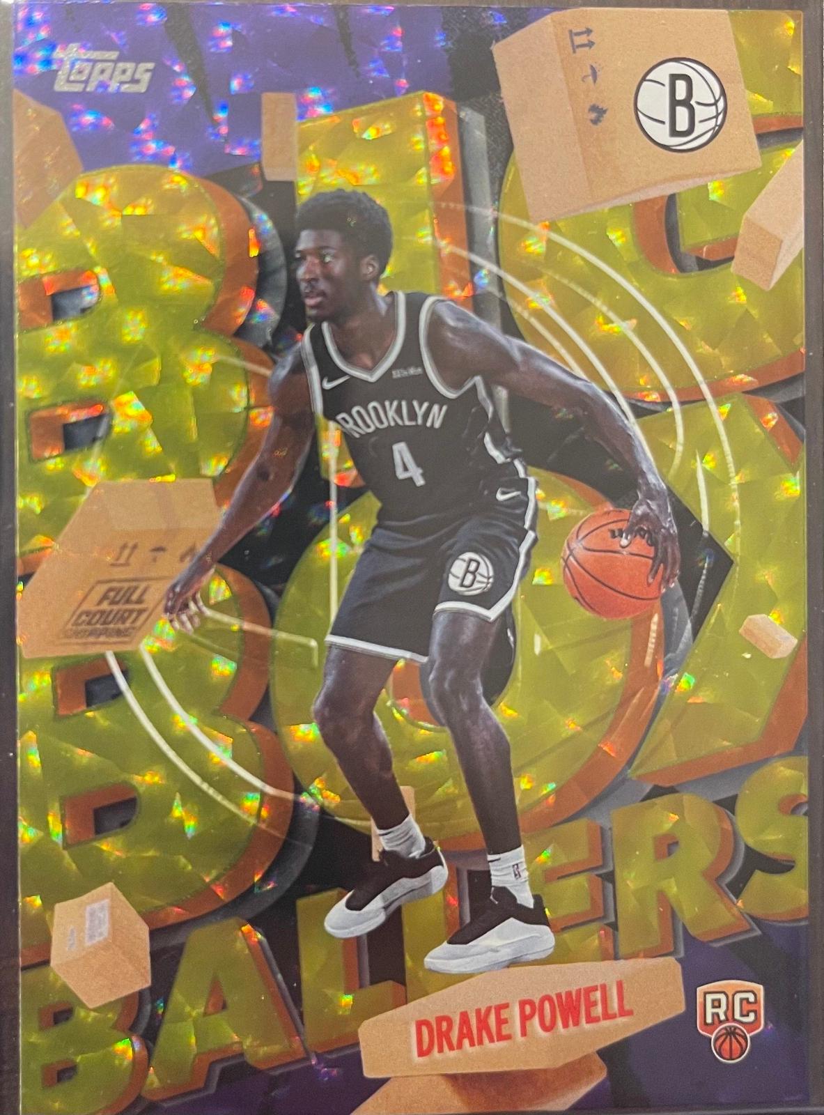 2025 Topps Big Box Baller Drake Powell #BB-22 card