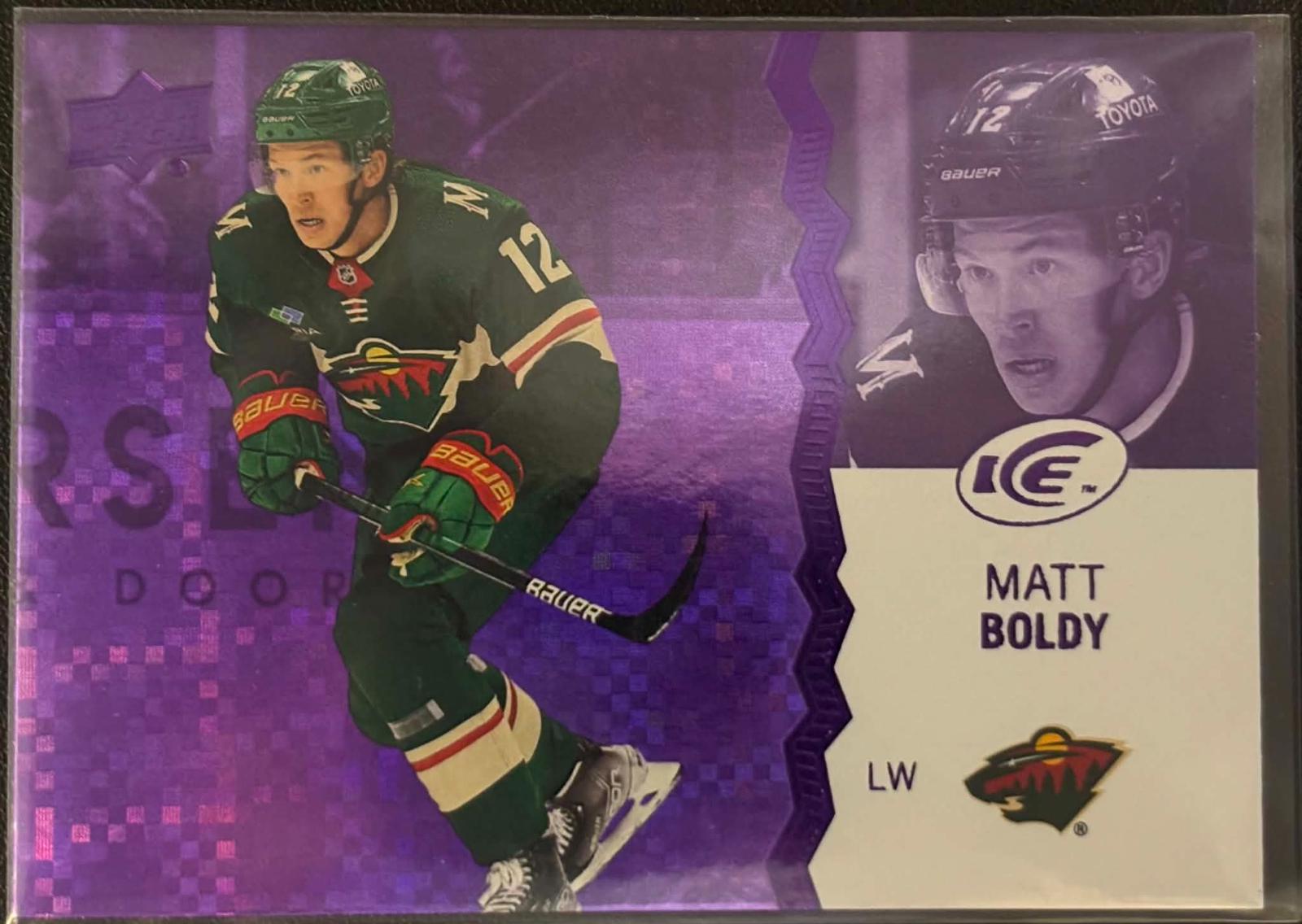 Matt Boldy [Purple] #19