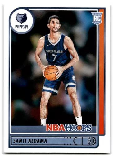 Santi Aldama #207 Basketball Cards 2021 Panini Hoops
