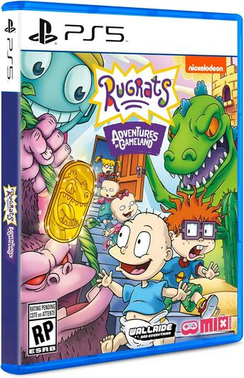 Rugrats: Adventures In Gameland Cover Art
