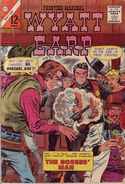 Wyatt Earp, Frontier Marshal #59 (1965) Comic Books Wyatt Earp, Frontier Marshal