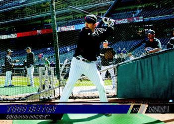 Todd Helton #4 Baseball Cards 2008 Stadium Club