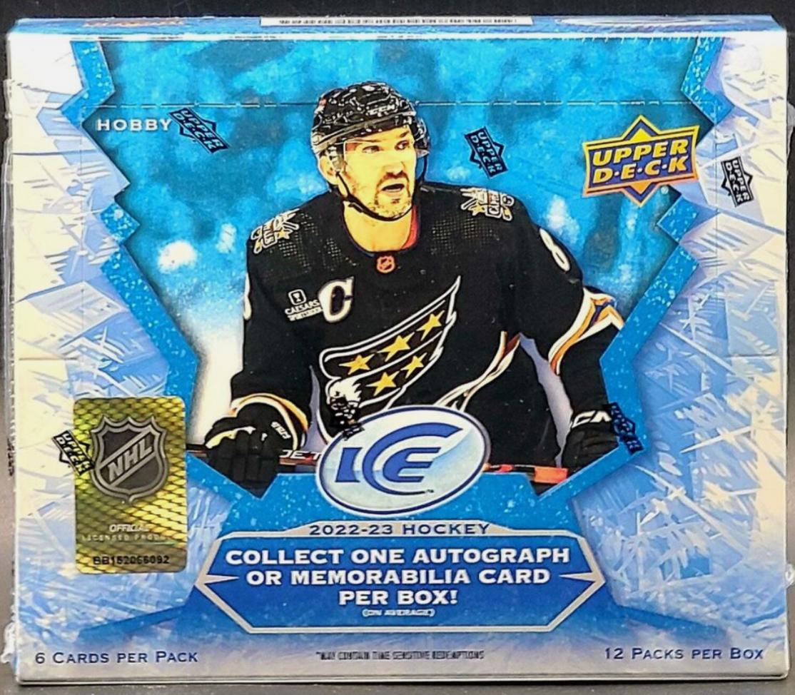 Hobby Box Hockey Cards 2022 Upper Deck Ice Hockey