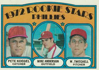 Phillies 1972 Rookie Stars