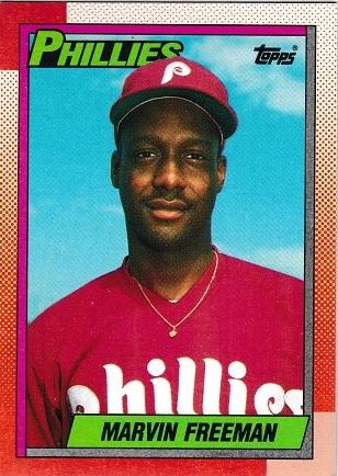 Marvin Freeman #103 Baseball Cards 1990 Topps