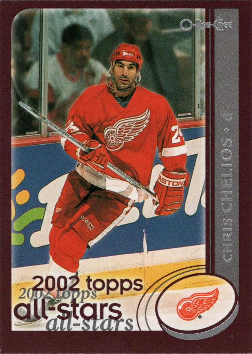 Chris Chelios #323 2002-03 O-Pee-Chee Hockey