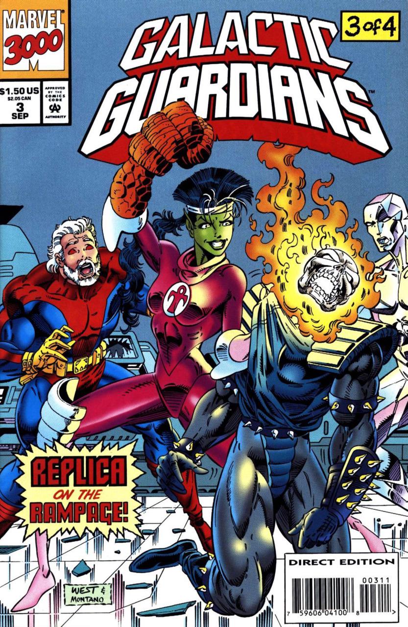 Galactic Guardians #3 (1994) Comic Books Galactic Guardians