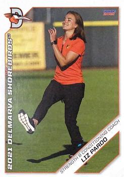 Liz Pardo #38 2021 Choice Delmarva Shorebirds Baseball