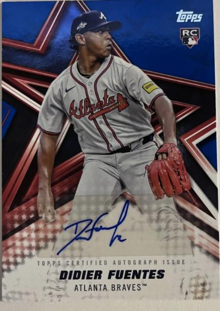 Didier Fuentes [Blue Foil] #BSA-DF Prices | 2026 Topps Baseball 
