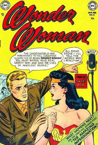 Wonder Woman #51 (1952) Comic Books Wonder Woman