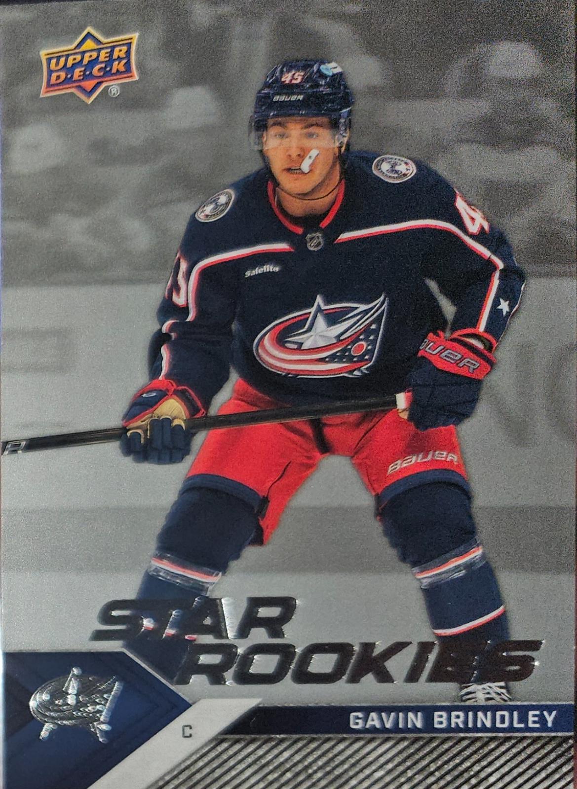 Gavin Brindley #6 Hockey Cards 2024 Upper Deck NHL Star Rookies Box Set