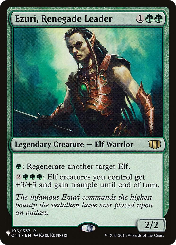 Ezuri, Renegade Leader #195 Magic The List Reprints