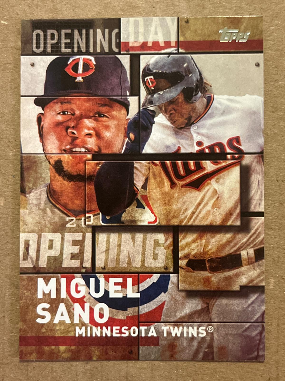 Miguel Sano #OD-4 Baseball Cards 2018 Topps MLB Opening Day