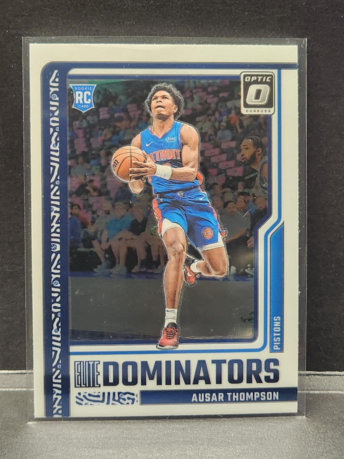 Ausar Thompson #5 Basketball Cards 2023 Donruss Optic Elite Dominators