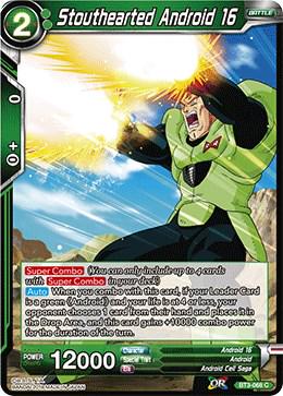 Stouthearted Android 16 BT3-068 Dragon Ball Super Cross Worlds
