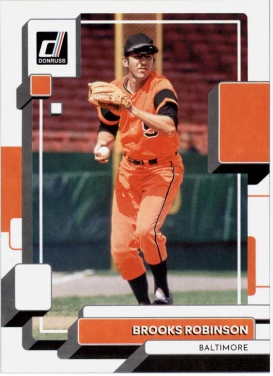 Brooks Robinson #136 2022 Panini Donruss Baseball