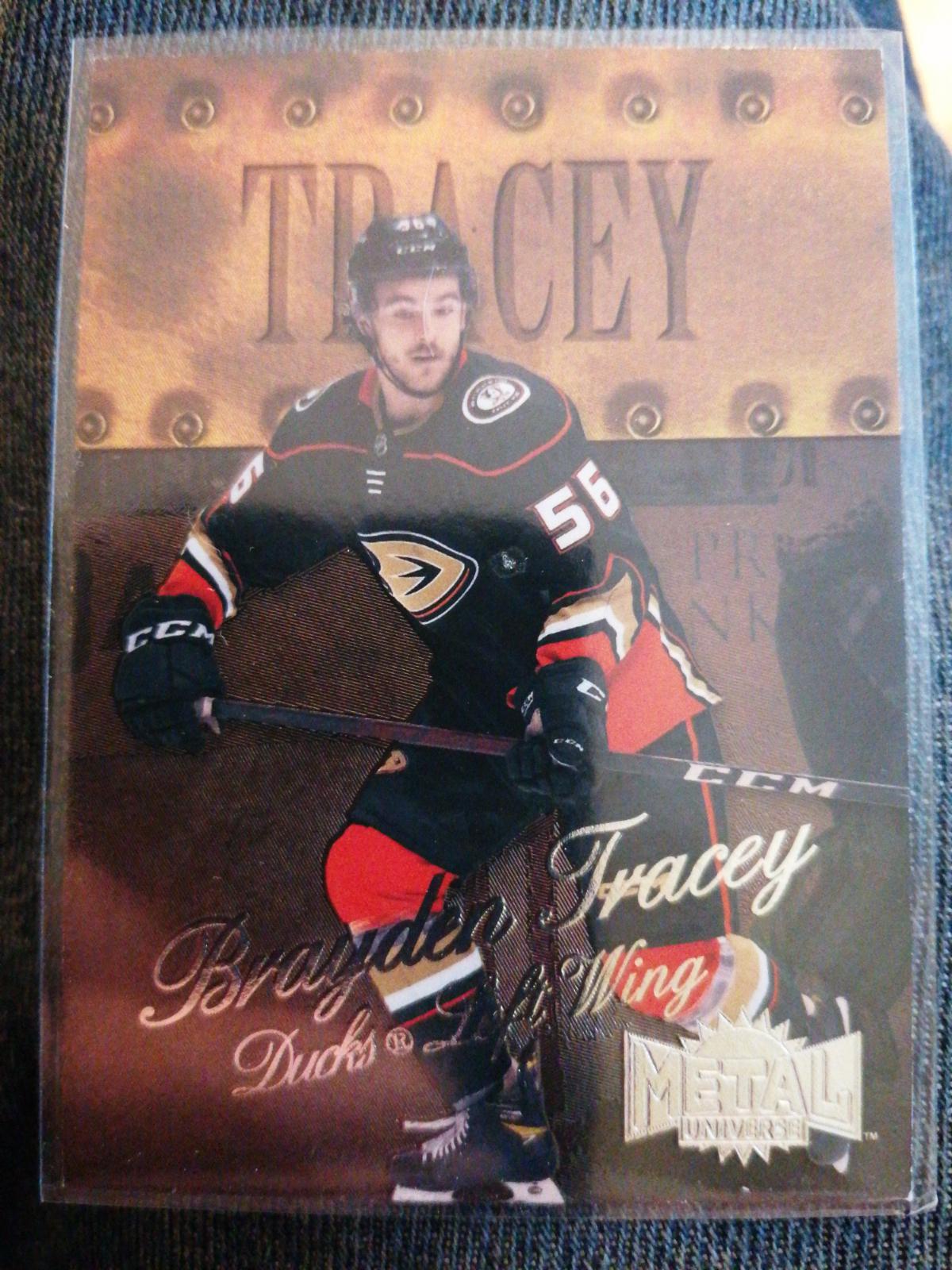 Brayden Tracey #R-15 Hockey Cards 2022 Skybox Metal Universe 1998-99 Retro