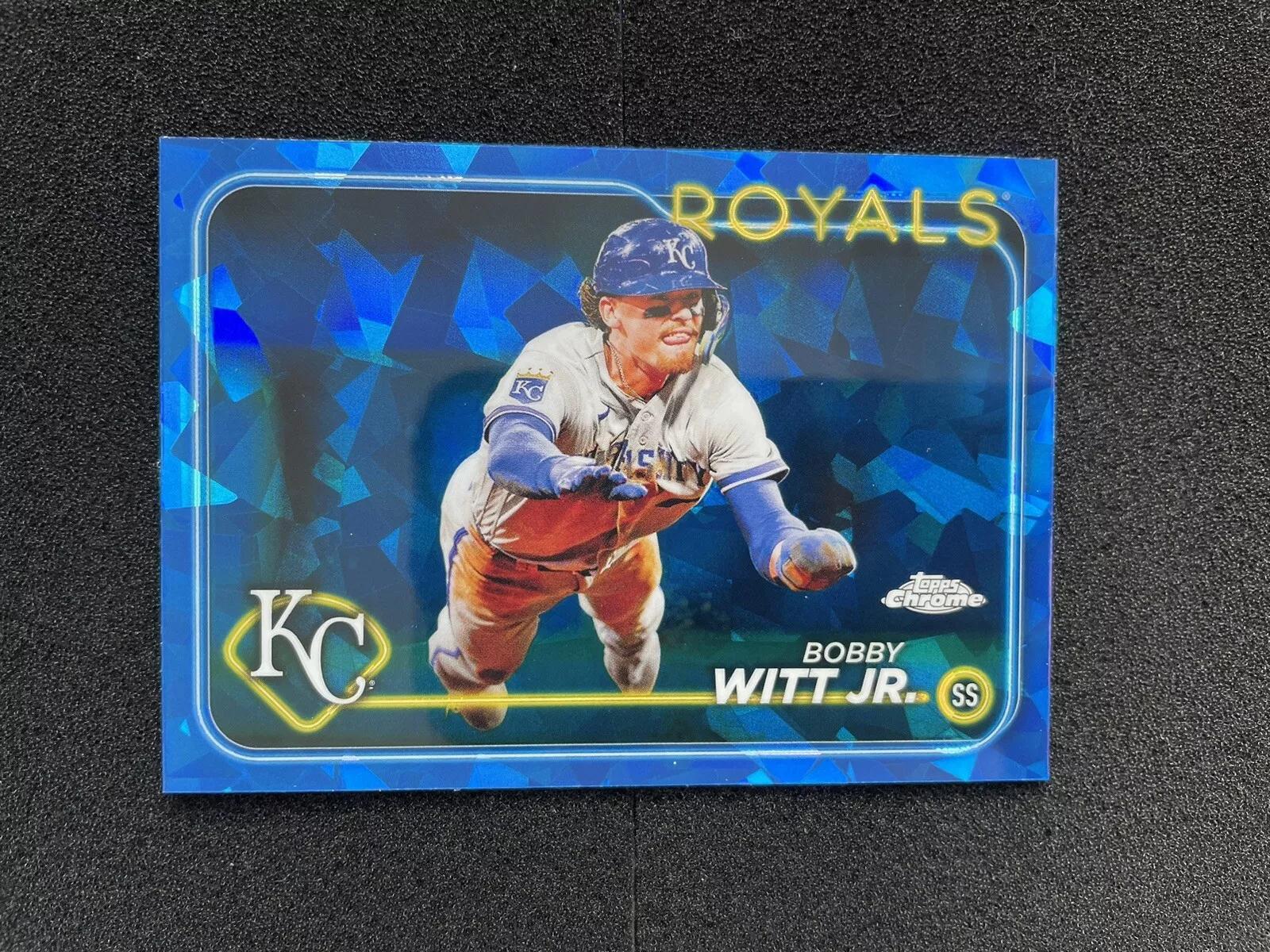 Bobby Witt Jr. #254 Baseball Cards 2024 Topps Chrome Sapphire