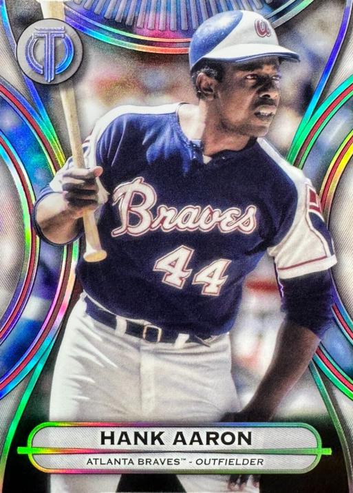 Hank Aaron #18 2025 Topps Tribute Baseball