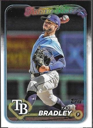 Taj Bradley #589 Baseball Cards 2024 Topps