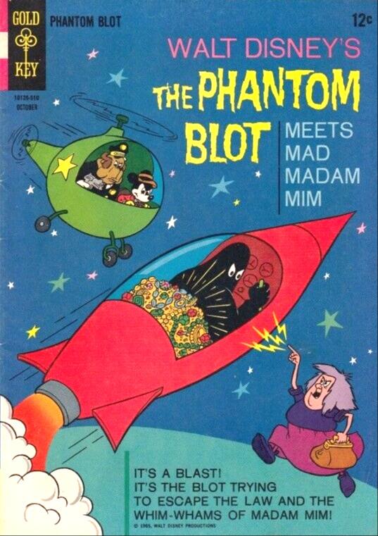 The Phantom Blot #4 (1965) Comic Books The Phantom Blot