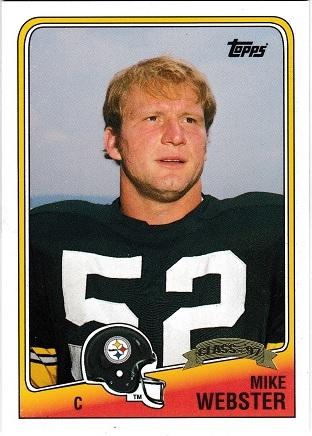 Mike Webster #4 Football Cards 1997 Topps Hall of Fame Class