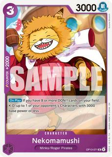 Nekomamushi OP13-071