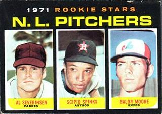 N.L. Pitchers 1971 Rookie Stars