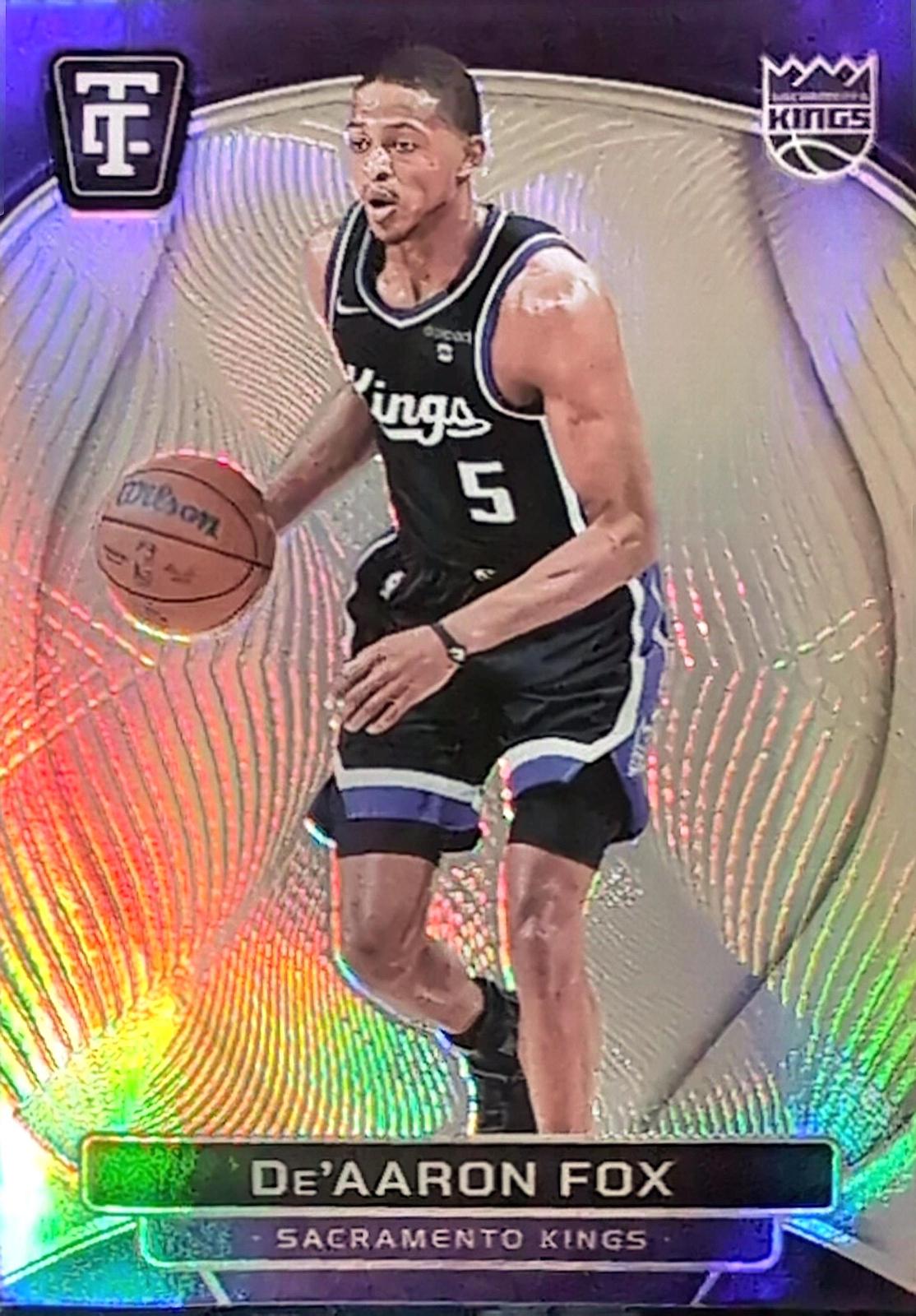 De'Aaron Fox #9 Basketball Cards 2024 Panini Totally Certified
