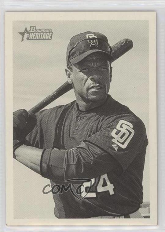 Rickey Henderson #412 2001 Bowman Heritage Baseball