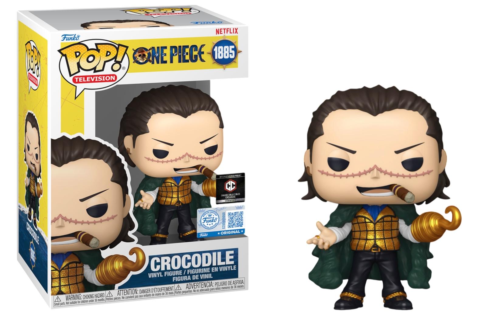 Crocodile #1885 One Piece Funko Pop Chalice Exclusive Chalice exclusive box and figure