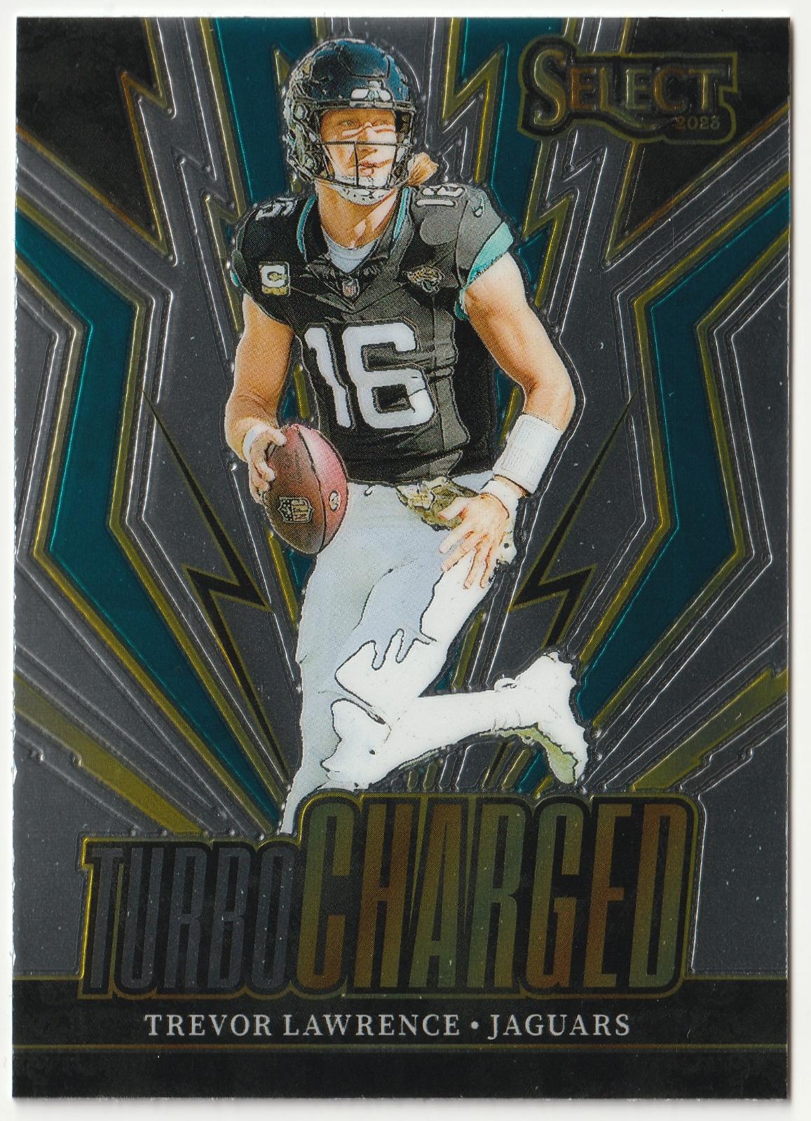 Trevor Lawrence #12 Football Cards 2023 Panini Select Turbocharged