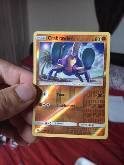 Crabrawler [Reverse Holo] #72 photo