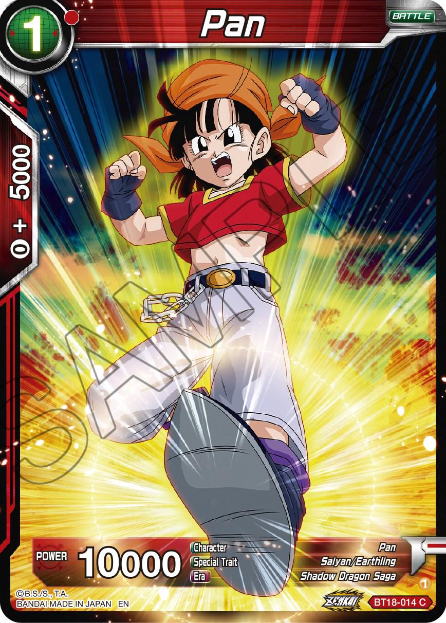 Pan BT18-014 Dragon Ball Super Dawn of the Z-Legends