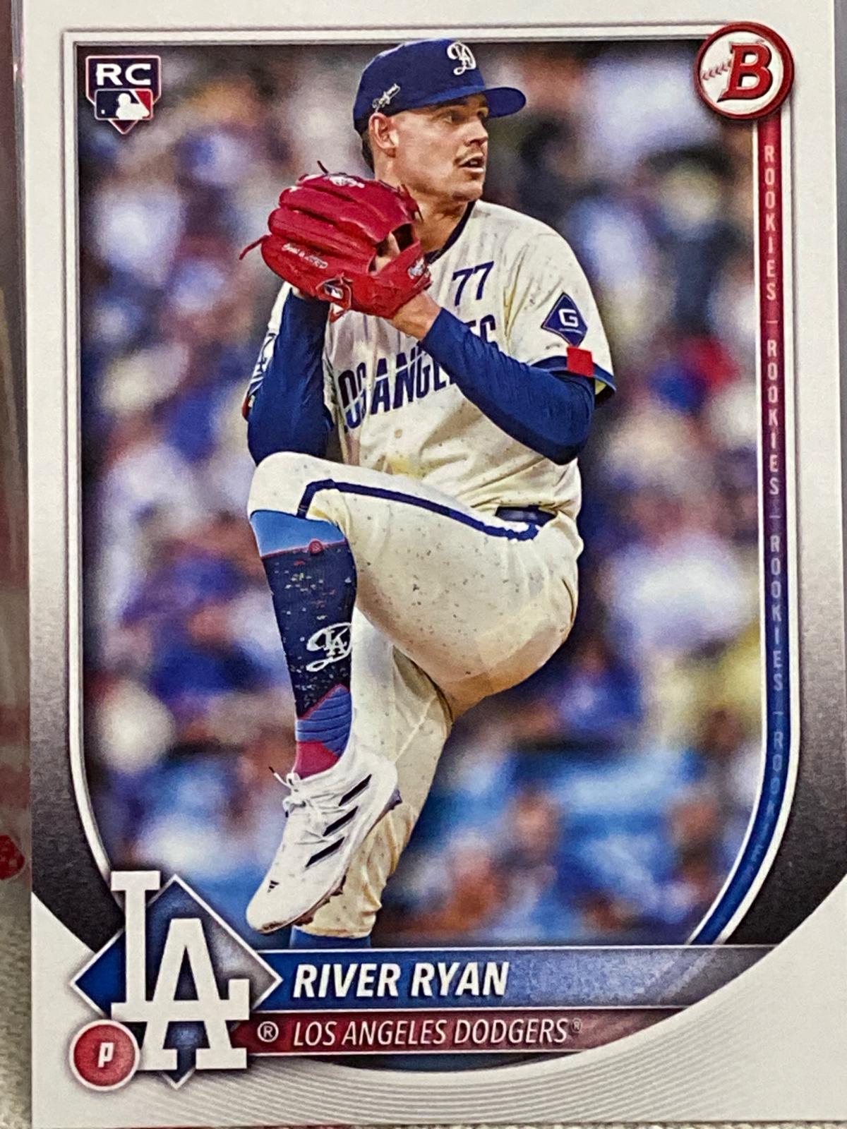 River Ryan #69 Baseball Cards 2025 Bowman