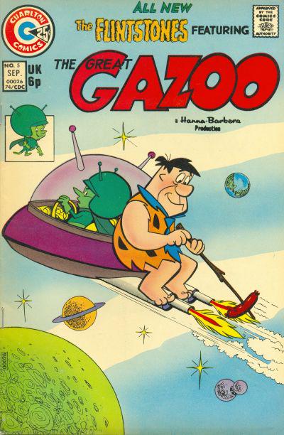 The Great Gazoo #5 (1974) Comic Books The Great Gazoo