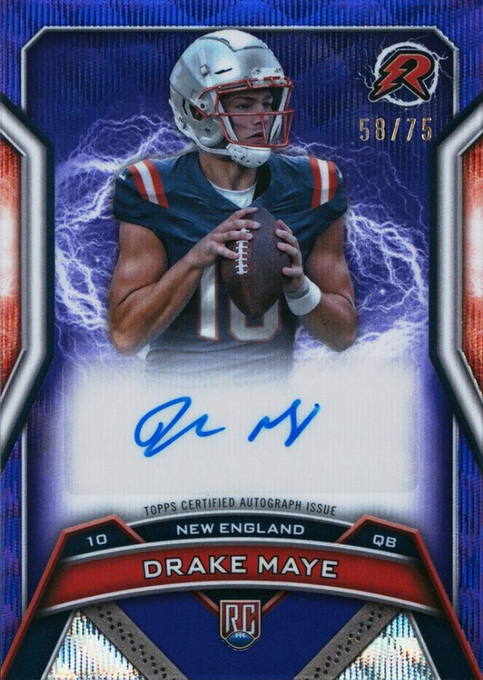 Drake Maye [Purple Surge] #RRS-DM