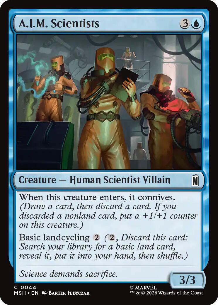 A.I.M. Scientists (Magic Marvel Super Heroes)