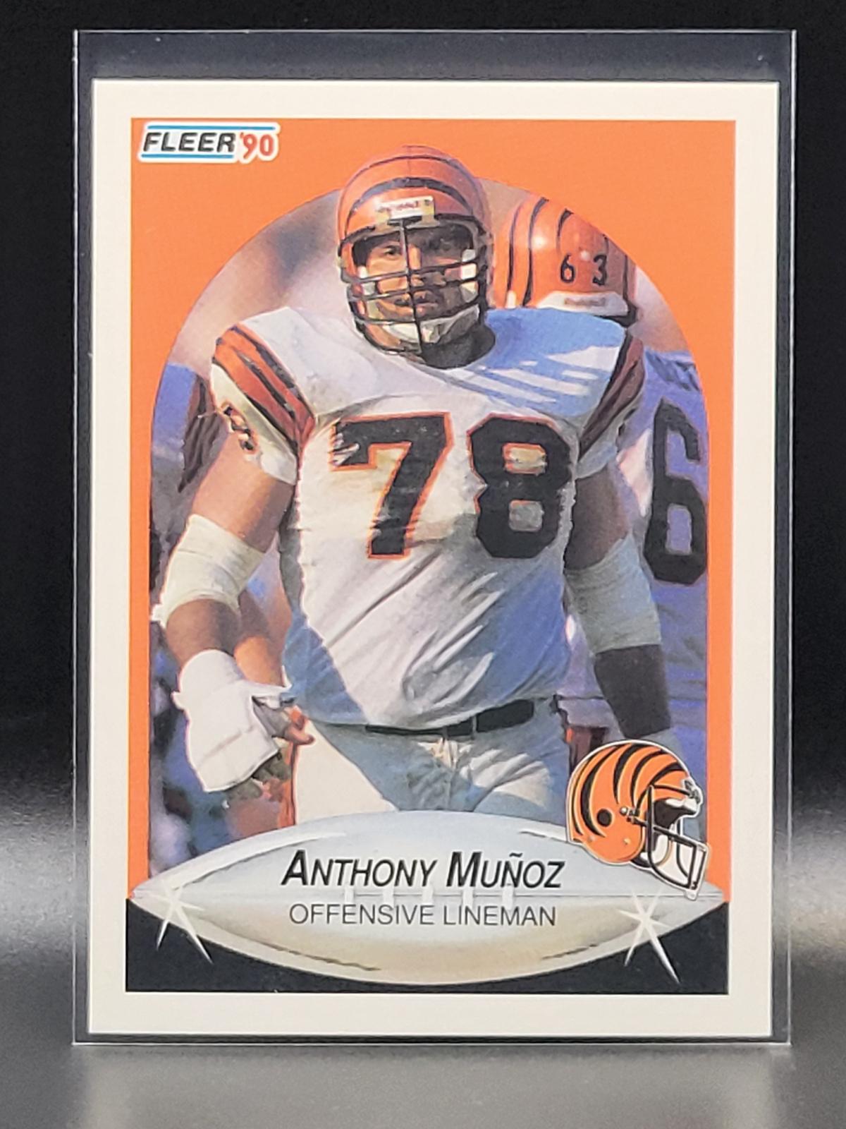 Anthony Muñoz #220 1990 Fleer Football