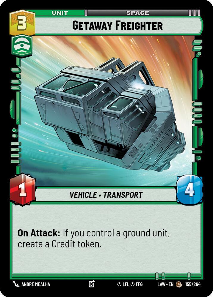 Getaway Freighter #155