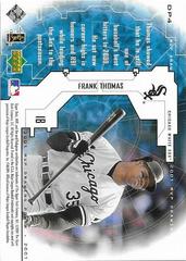 Back | Frank Thomas Baseball Cards 2001 Upper Deck MVP Drawing Power